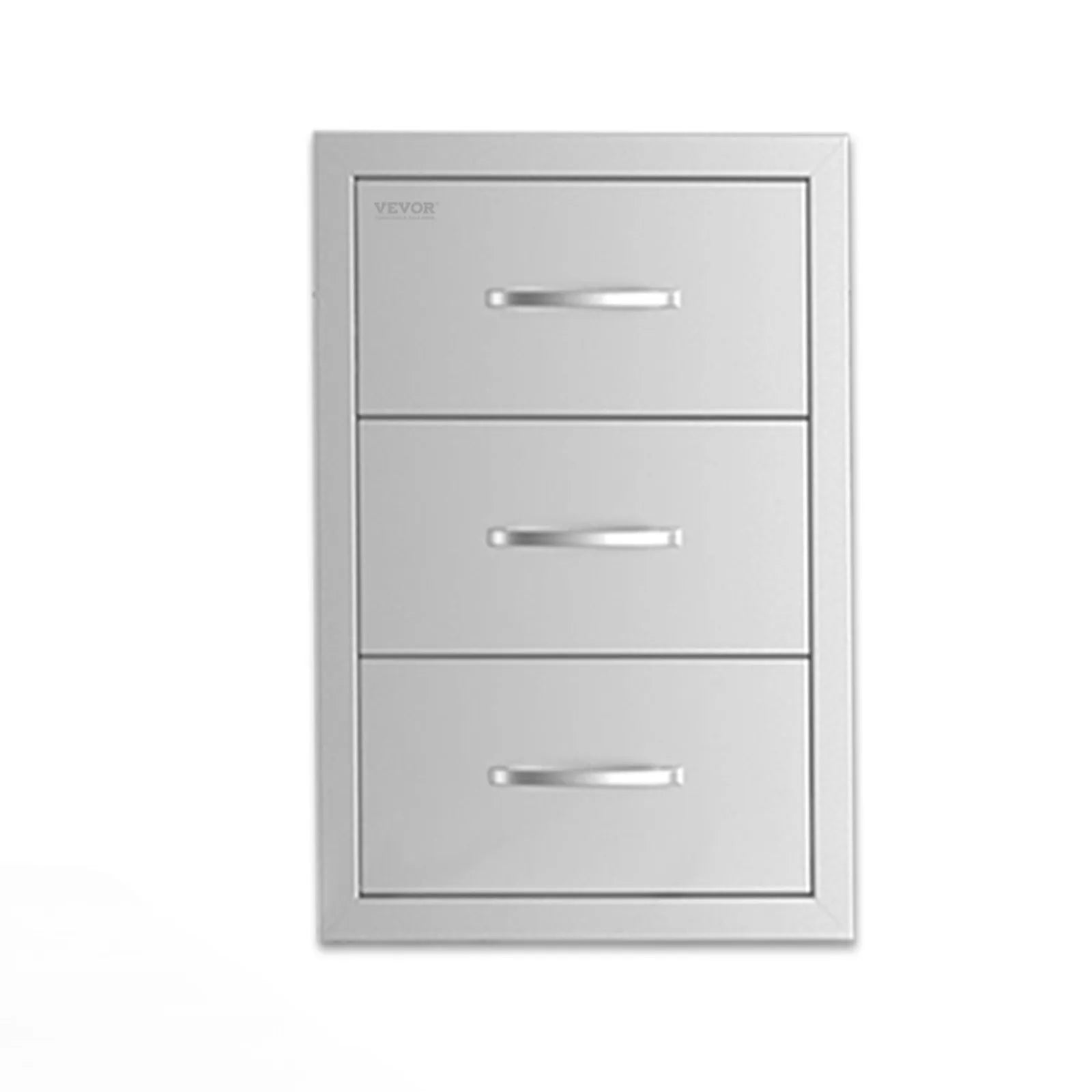 VEVOR Outdoor Kitchen Drawers Triple BBQ Access Drawers Island 16.5x29x20.5 in