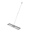 VEVOR 10x48in Lawn Leveling Rake 83.9 in Adjustable Handle for Yard Golf Court