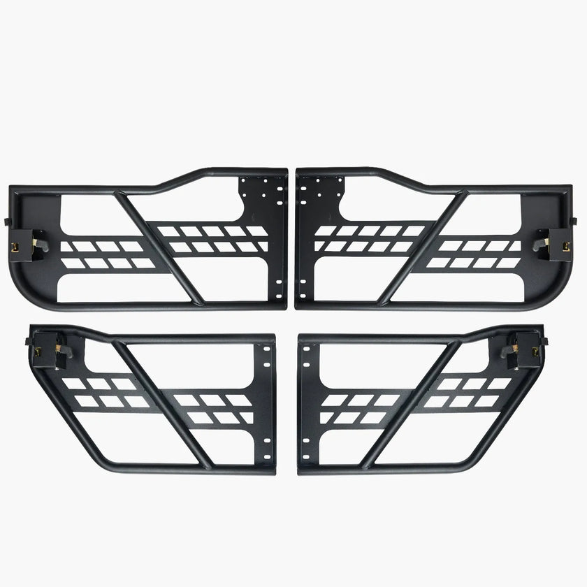VEVOR 4-Door Jeep Tube Doors Jeep Tubular Door for 2007-2018 Jeep Wrangler JK