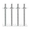 VEVOR 4-Pack Adjustable Leveling Jacks Solid Screw for Baker-Style Scaffolding