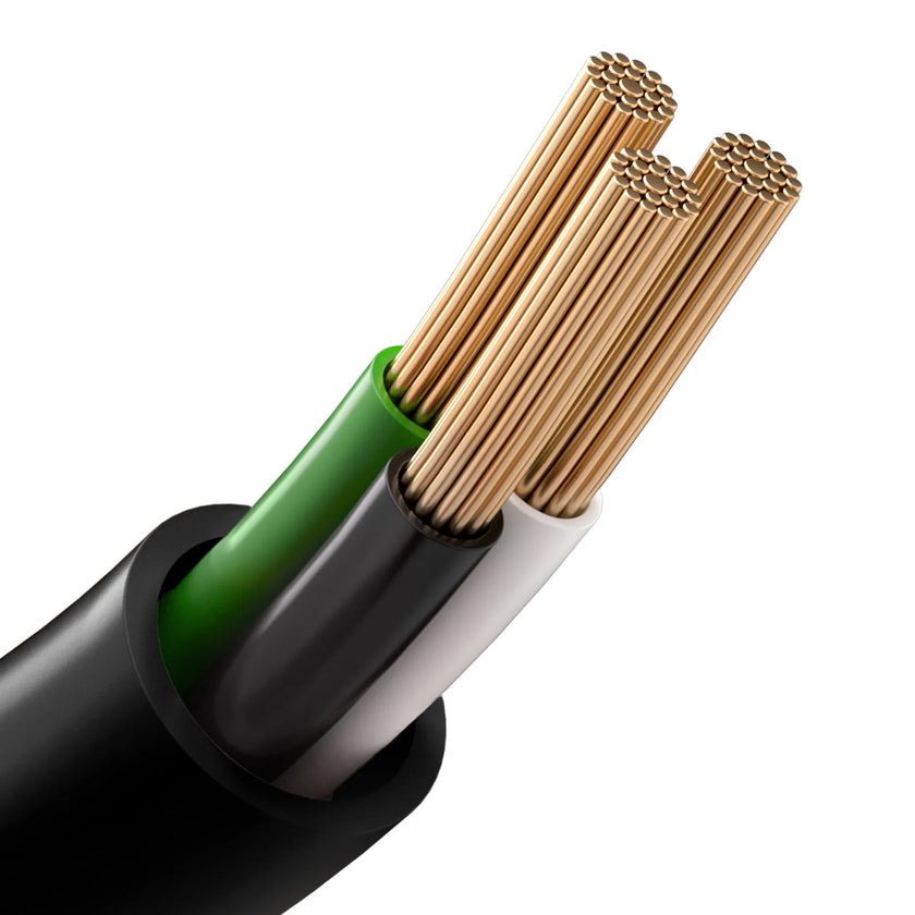 VEVOR 10 ft Dryer Power Cord 3-Prong NEMA 10-30P Dryer Cord w/ Eyelet Connectors