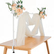 VEVOR Over The Table Rod Stand with Clamps 28-98 in Length Adjustable for Party
