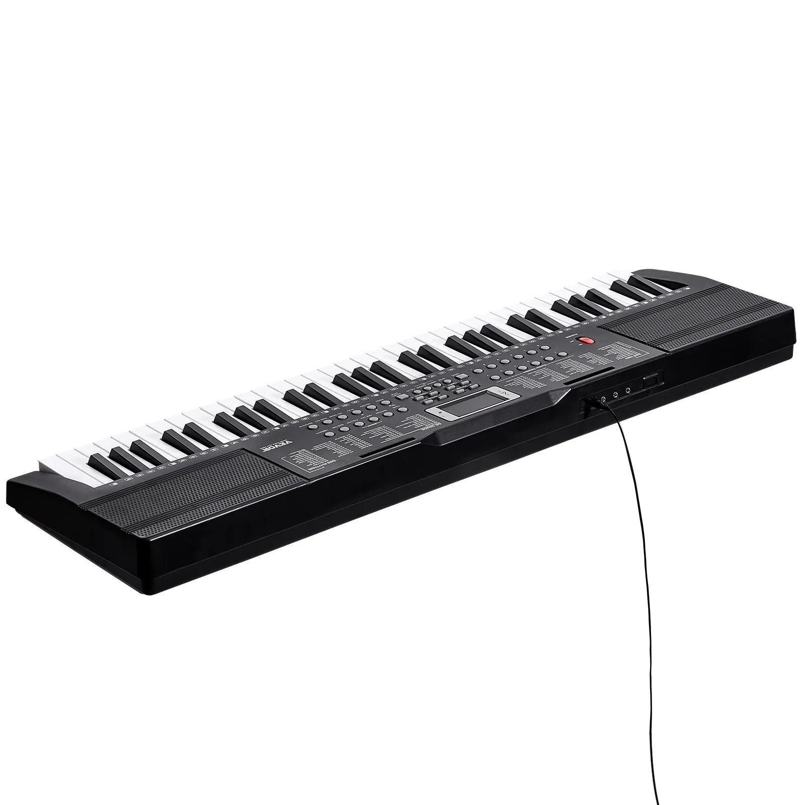 VEVOR 61 Key Digital Keyboard Piano Electric Portable 200 Tones 200 Rhythms