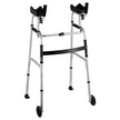 VEVOR 2 in 1 Folding Walker with Armrest Pads & 5