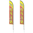 VEVOR Open Flags for Business Advertising Flags and Poles for Outside 16.3 FT