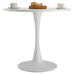 VEVOR 31.5 in Round Dining Table Wood Kitchen Table for 2-4 Person (Only Table)
