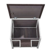 VEVOR Outdoor Cat House Wooden Feral Cat Shelter with Roof Door Flaps & Window