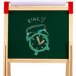 VEVOR 3-in-1 Kids Art Easel Double-Sided Wooden Magnetic Whiteboard Chalkboard