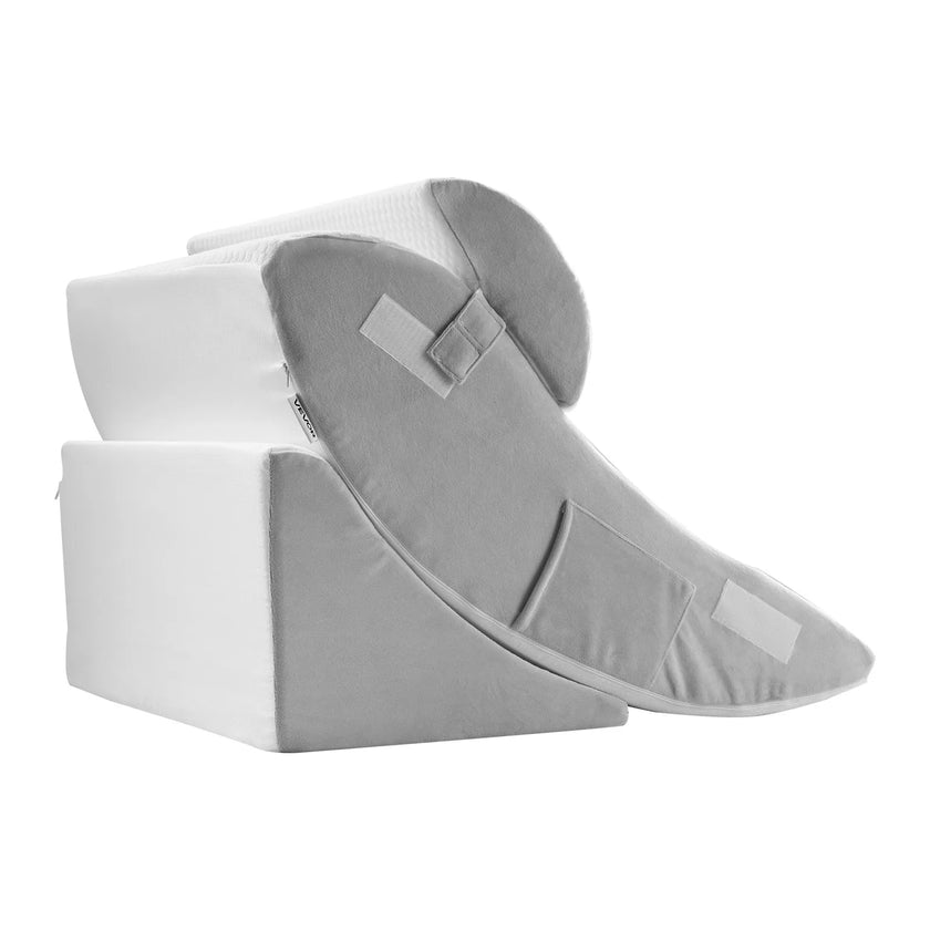 VEVOR Orthopedic Bed Wedge Pillow 4 Pcs Adjustable for Back Leg Neck GERD Sleep