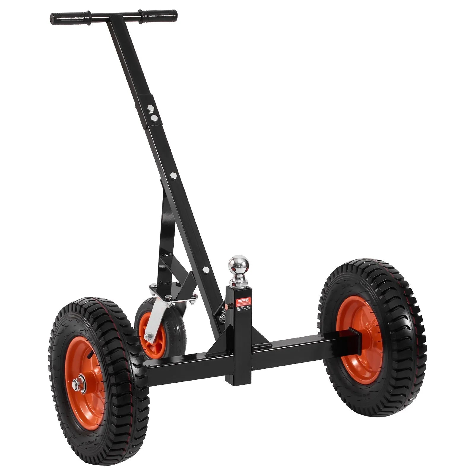 1200lbs Trailer Dolly 18 and 22 in Adjustable Height 2 in Ball 15.2 in Tires