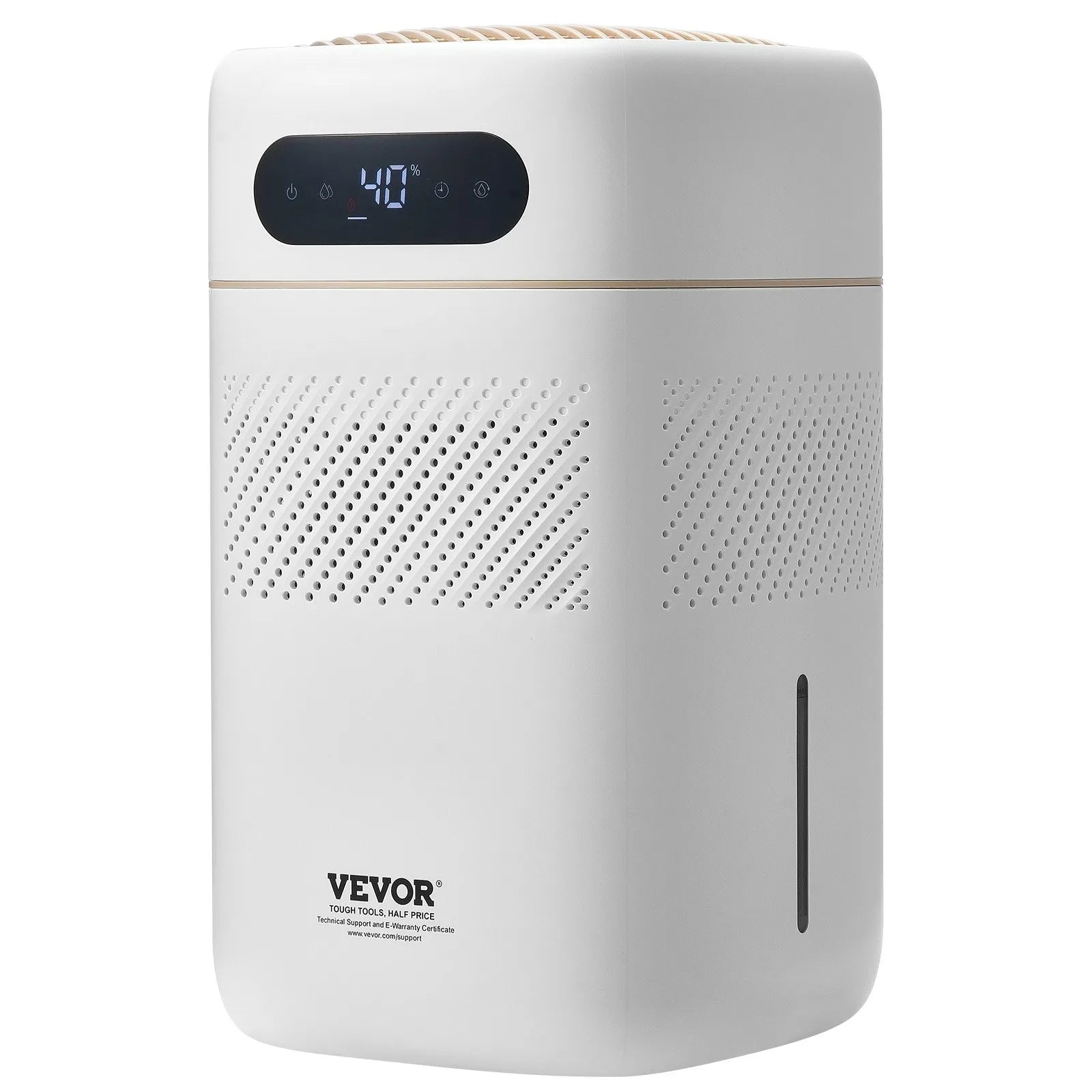VEVOR 5L(1.32G) Evaporative Humidifier for 538.2 sqft Air Purifier for Bedroom