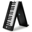 VEVOR 61 Key Folding Keyboard Piano Portable Foldable Piano Bluetooth MIDI Black