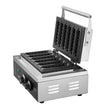 VEVOR 6PCS Commercial Waffle Stick Maker Waffle Baker Hot Dog Waffle Iron 1500W