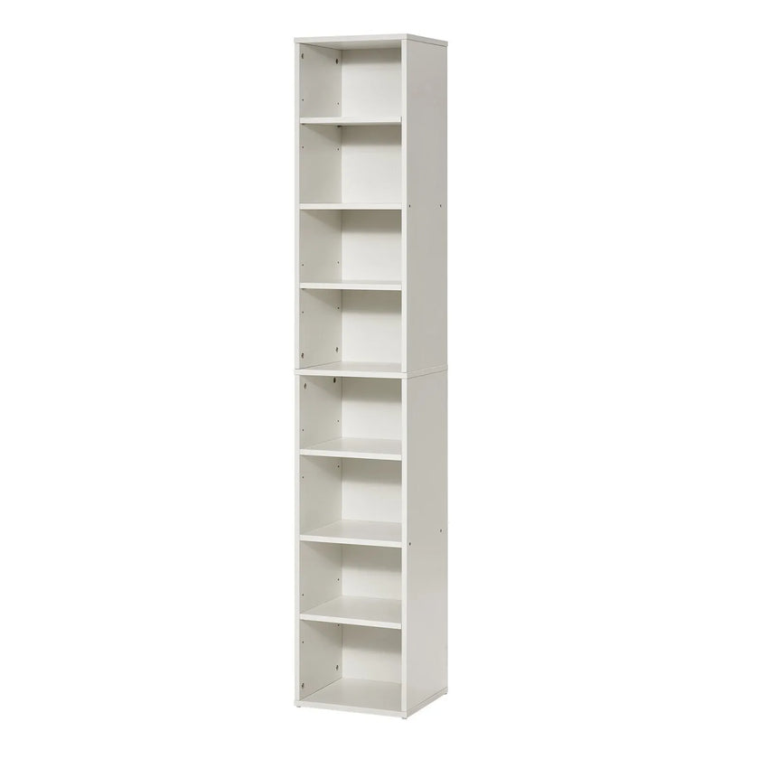 VEVOR 8 Tiers Narrow Bookshelf 71