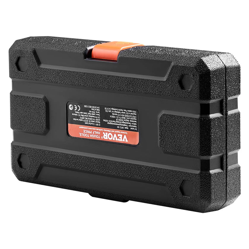 Extra Long Allen Hex Bit Socket Set 18-Piece 3/8 inch Drive S2 Alloy Steel Cr-V