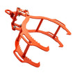 VEVOR 28in Log Lifting Tongs 4 Claw Solid Steel Log Grapple Swivel Log Tools