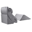 VEVOR Orthopedic Bed Wedge Pillow 4 Pcs Adjustable for GERD Sleep Back Leg Neck