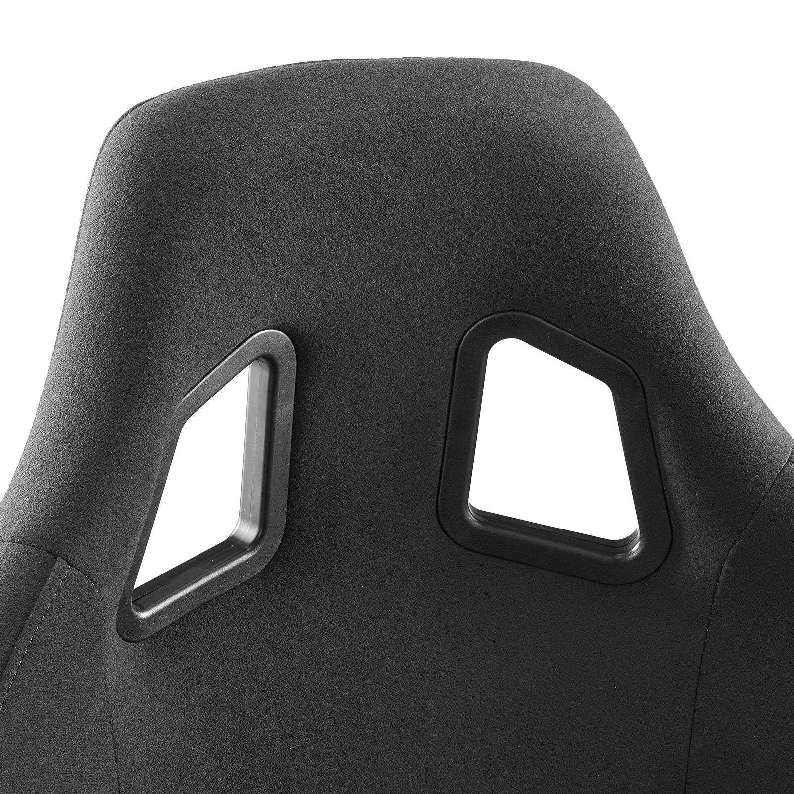 VEVOR 1 Set Racing Seat Integrated Racing Chair with Velour Fabric & Slider