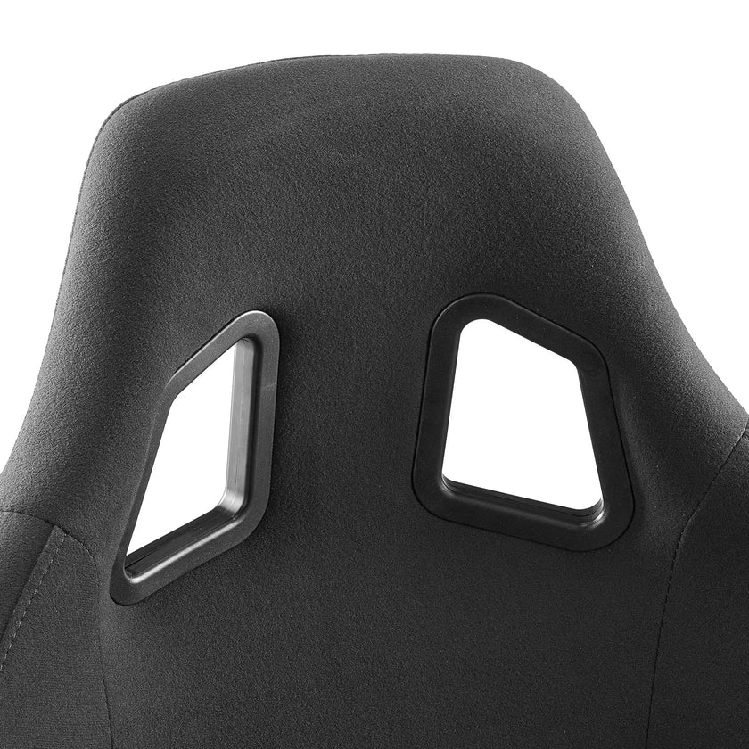 VEVOR 1 Set Racing Seat Integrated Racing Chair with Velour Fabric & Slider