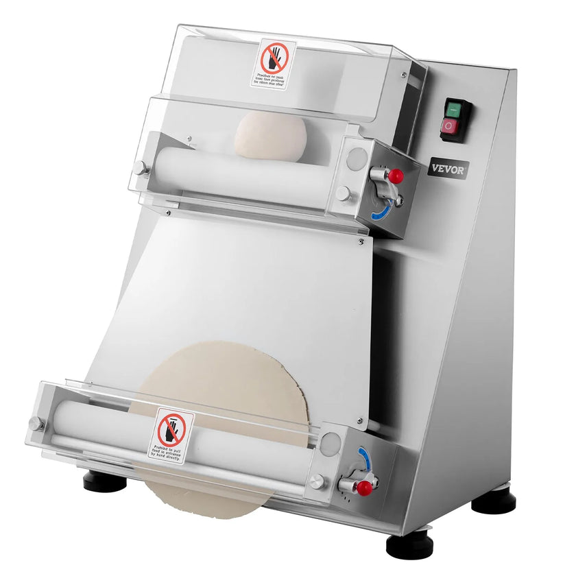 VEVOR 16 Inch Pizza Dough Roller Sheeter Semi-automatic Commercial Dough Press