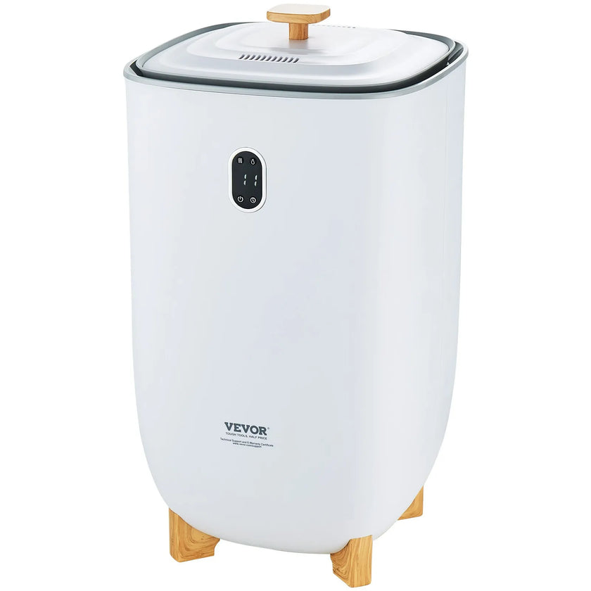 VEVOR 35L Large Towel Warmer Bucket with LED Screen Drying Fuction & Timer White