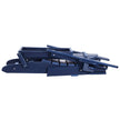 VEVOR Adirondack Chair Plastic Set of 2 All-Weather Folding Fire Pit Navy Blue