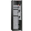 VEVOR 6 Rifles Gun Safe, Rifle Safe with Digital Keypad & Lock, Gun Storage Cabinet for Shotguns with Built-in Storage Locker, Removable Storage Shelf for Home Long Gun and Pistols