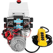 8L 12V DC Double Acting Double Solenoid Hydraulic Power Pack Tank ZZ004235
