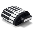 VEVOR 88 Key Roll Up Piano Portable Hand Roll 128 Rhythms Tones Rechargeable