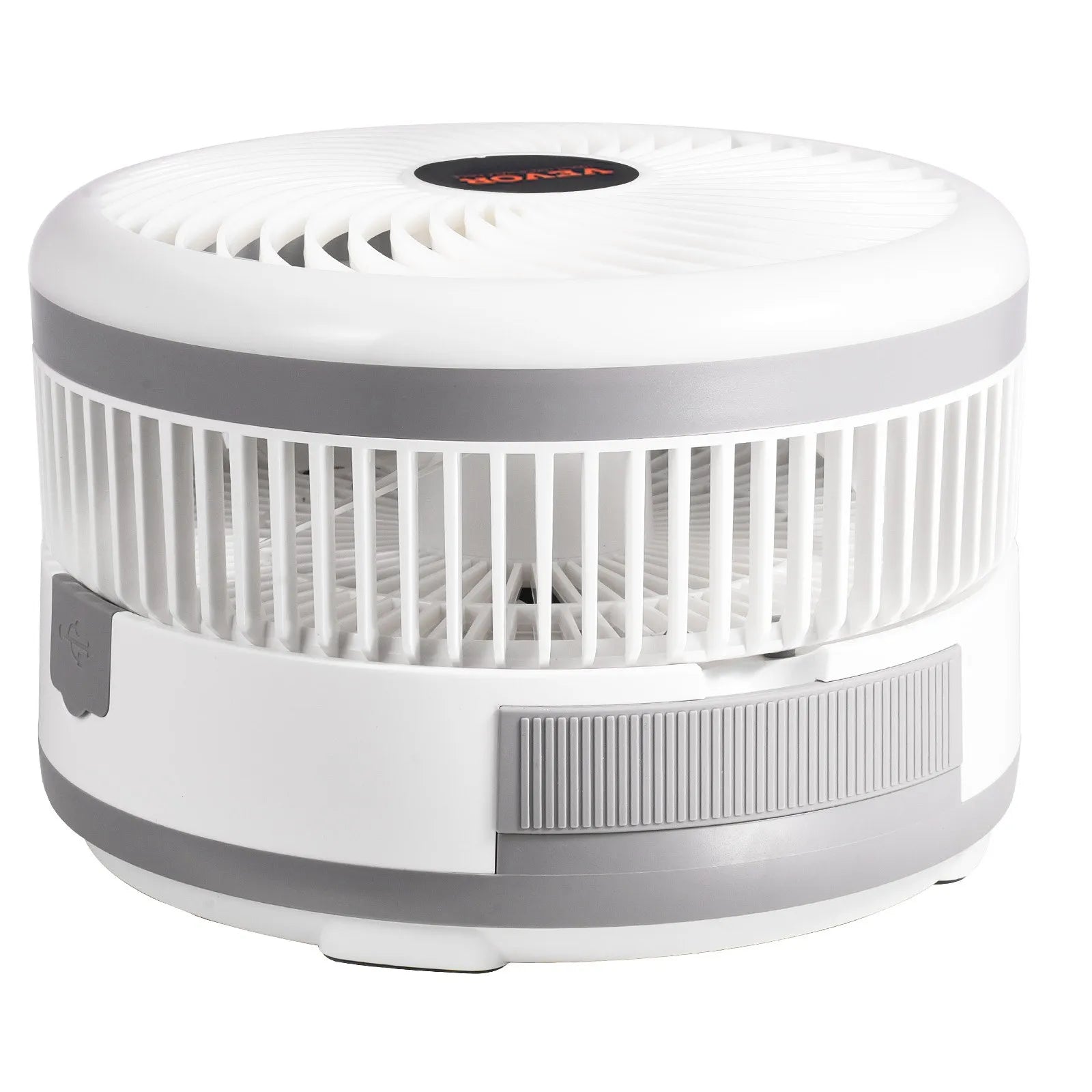 VEVOR 10 inch Foldable Rechargeable Oscillating Fan 3 in 1 Remote 9 Speeds