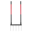 VEVOR 5 Tines Broad Fork Garden Tool U-Shaped Pitch Fork for Gardening Spading