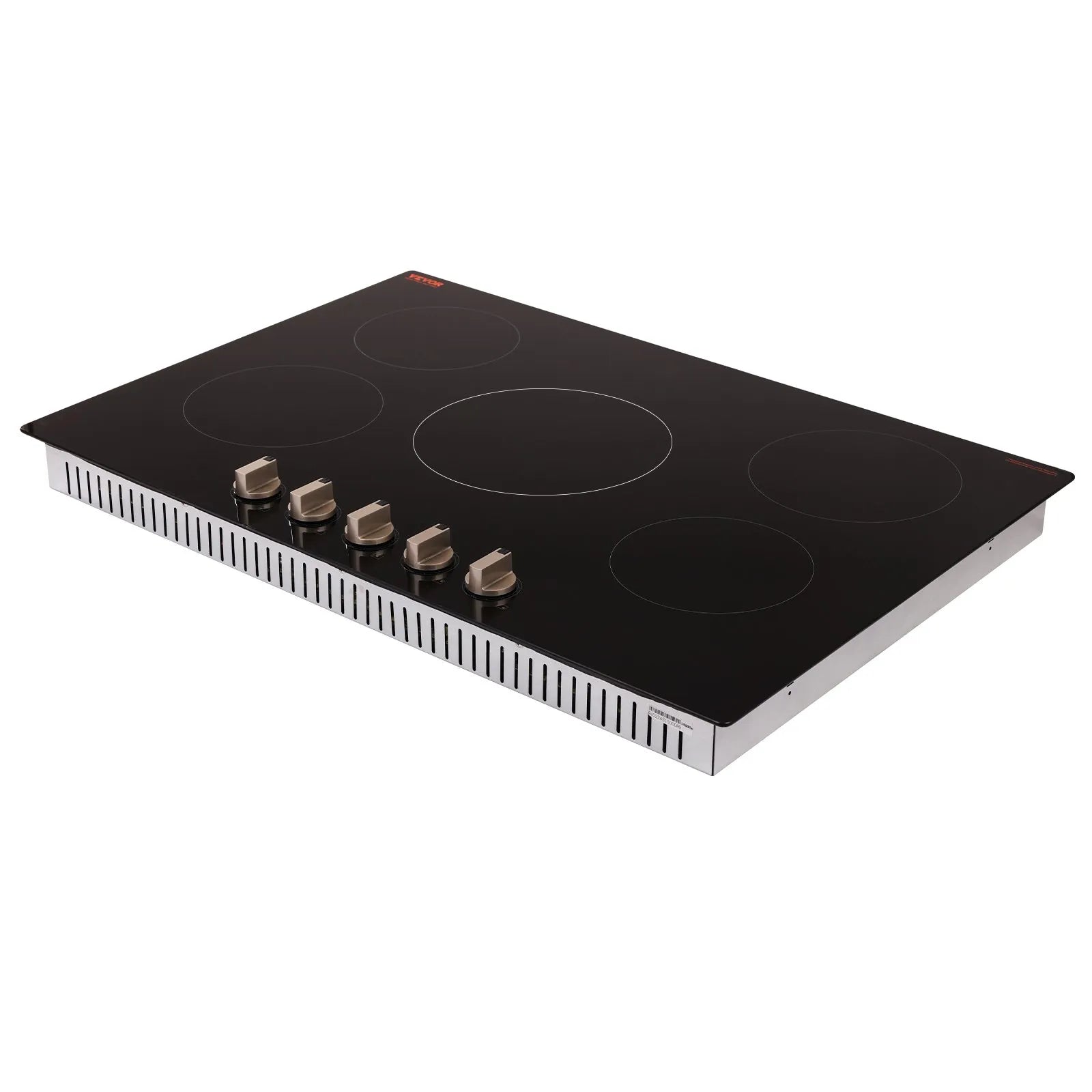 VEVOR 9200W 5 Burner Induction Cooktop Electric Countertop Burner Knob Control