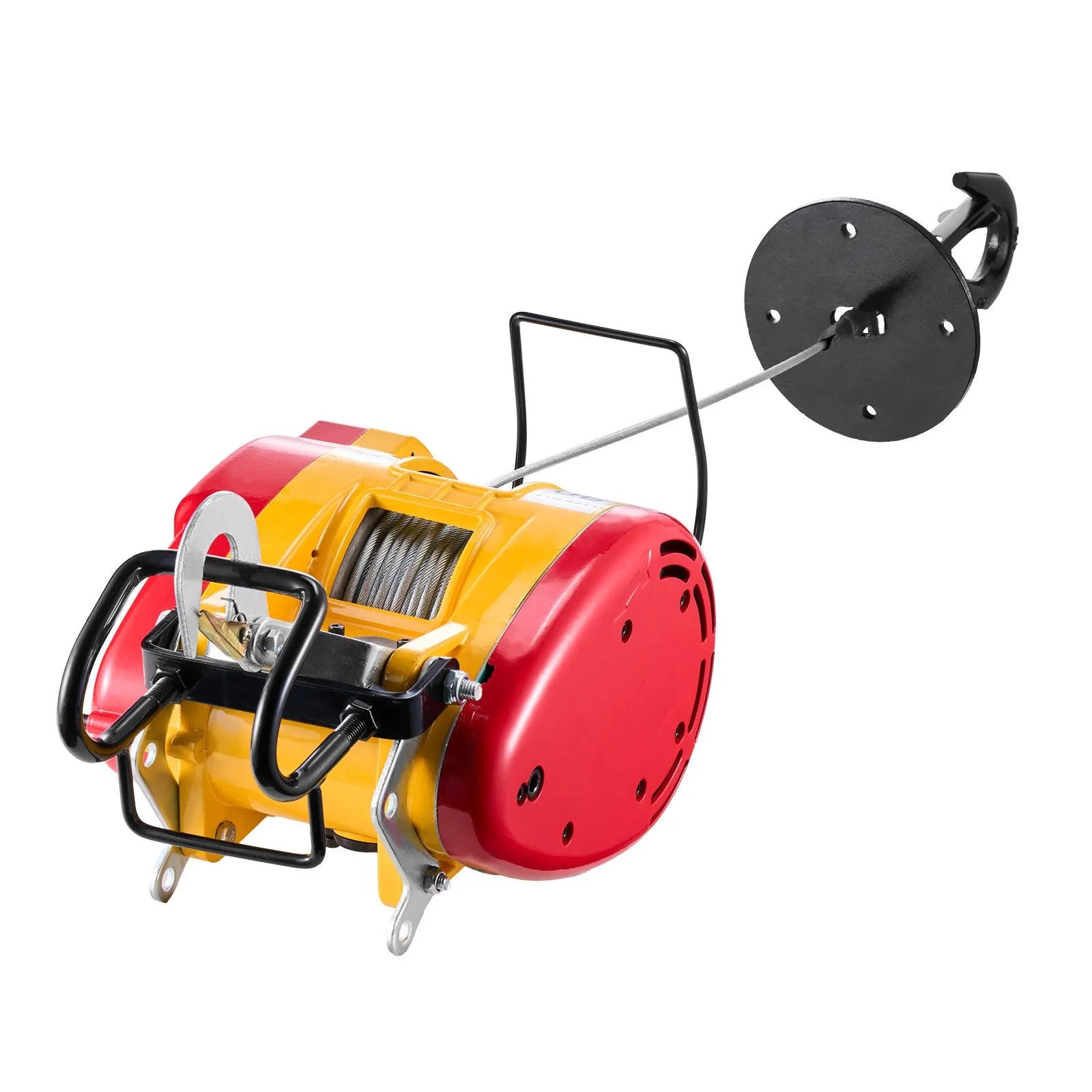 VEVOR 2-in-1 Portable Electric Hoist Winch 1100LBS Wired/Wireless Remote Control