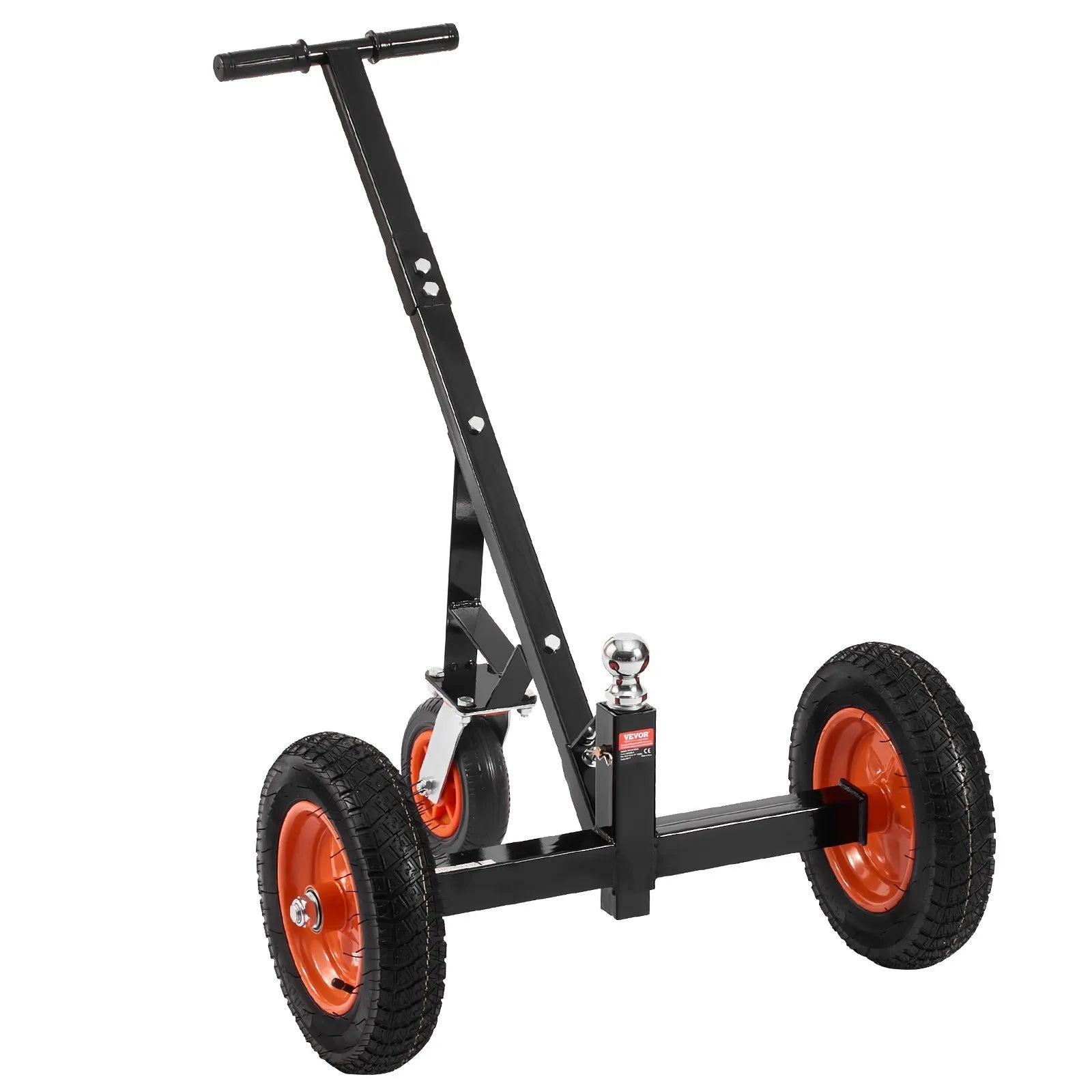1000lbs Trailer Dolly 16.7 and 22 in Adjustable Height 2 in Ball 14 in Tires