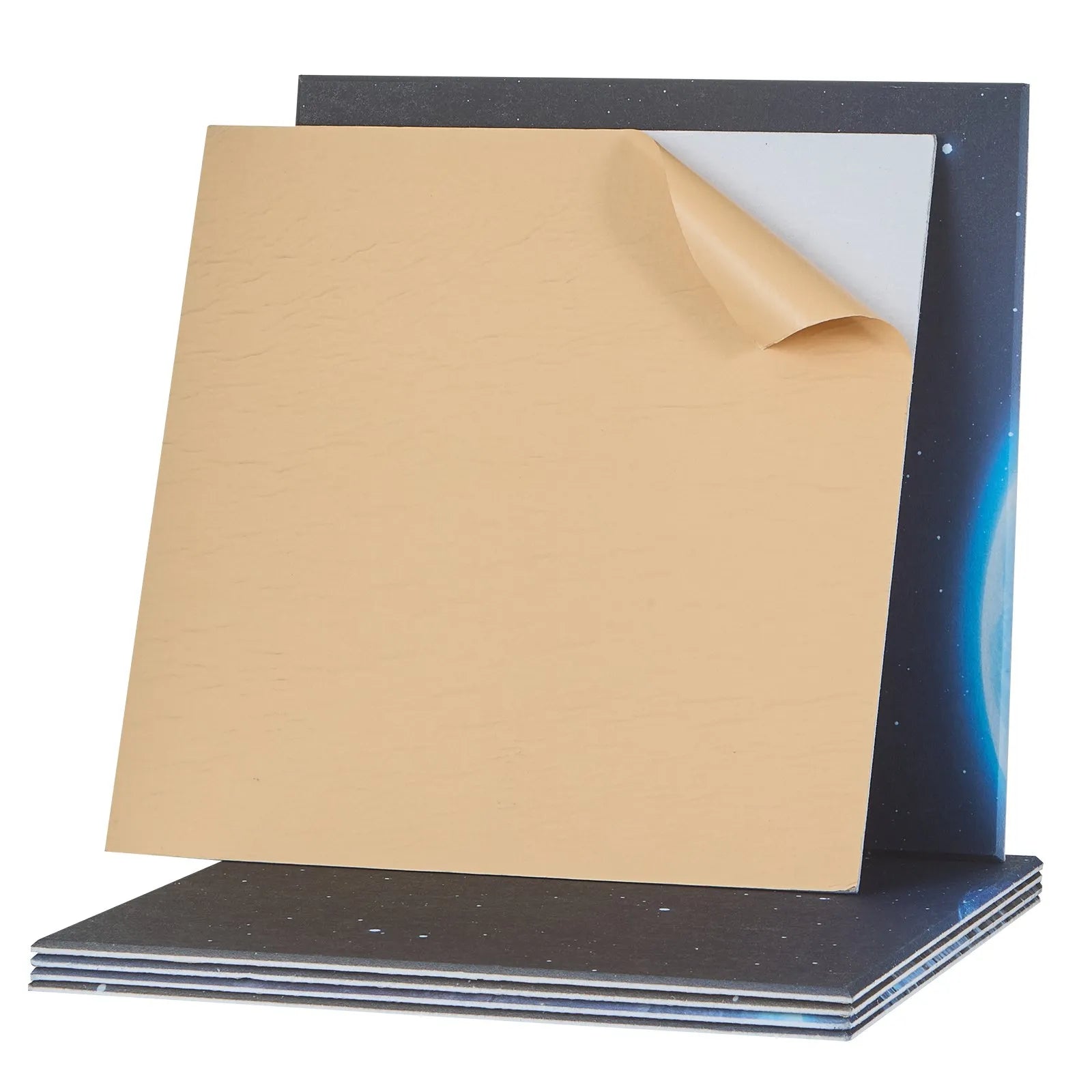 VEVOR 6 Pack Art Acoustic Panels 23.6 x 23.6 inch Self Adhesive for Home Earth