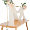 VEVOR 2Pcs Over The Table Rod Stand with Clamp Arch Frame 28-98 in L Adjustable