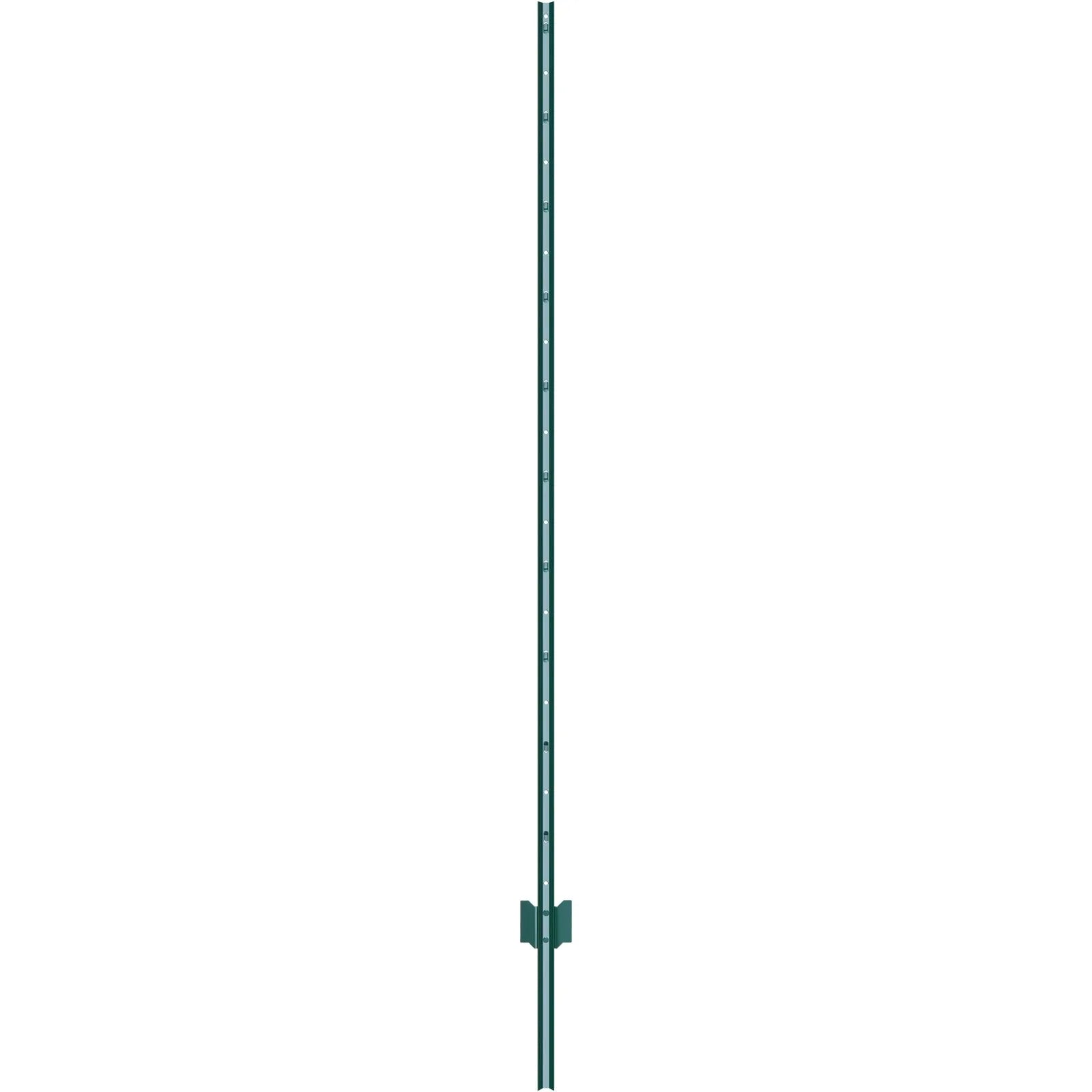 VEVOR 6 Feet Fence Post 10 Pack T-Post Heavy Duty Metal Fence Posts Green