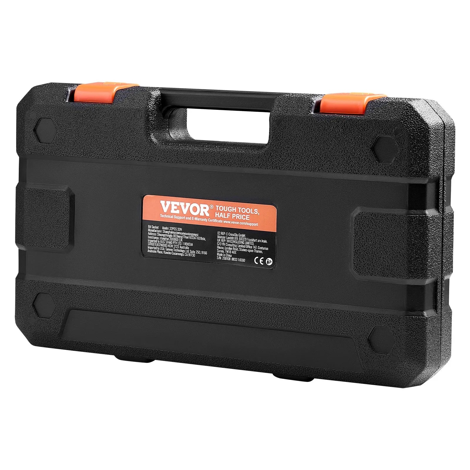 Hex Bit Socket Set 32-Piece S2 Alloy Steel Cr-V Steel Standard SAE and Metric