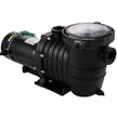 Swimming Pool Pump 1HP, Dual Voltage 110V 220V, 5544GPH, Powerful Pump for In/Above Ground Pool Water Circulation, with Strainer Basket, 2pcs 1-1/2'' NPT Connectors Tested to UL Standards