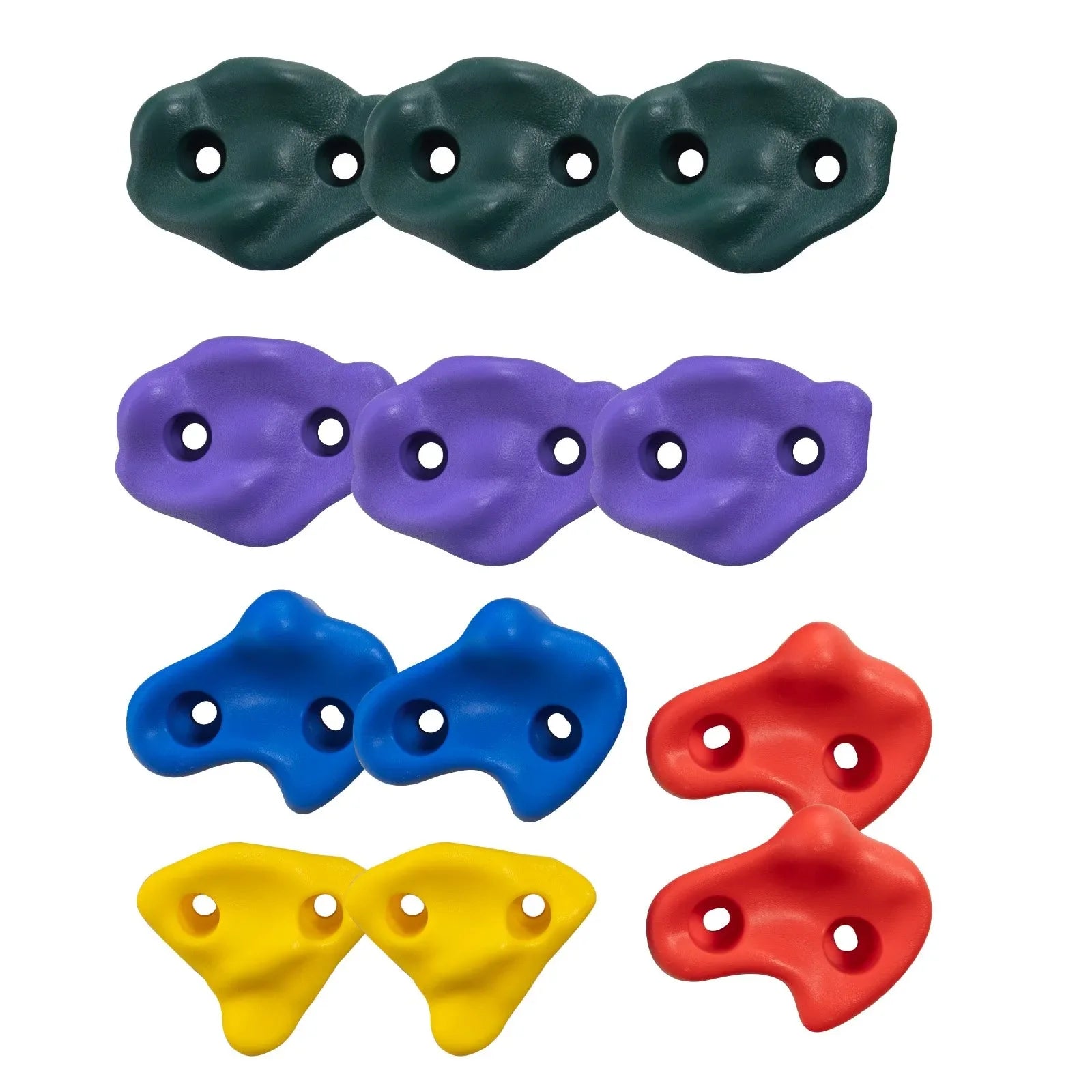 VEVOR Ninja Tree Climbing Kit 12 Tree Climbing Holds 6 Ratchet Straps Outdoor