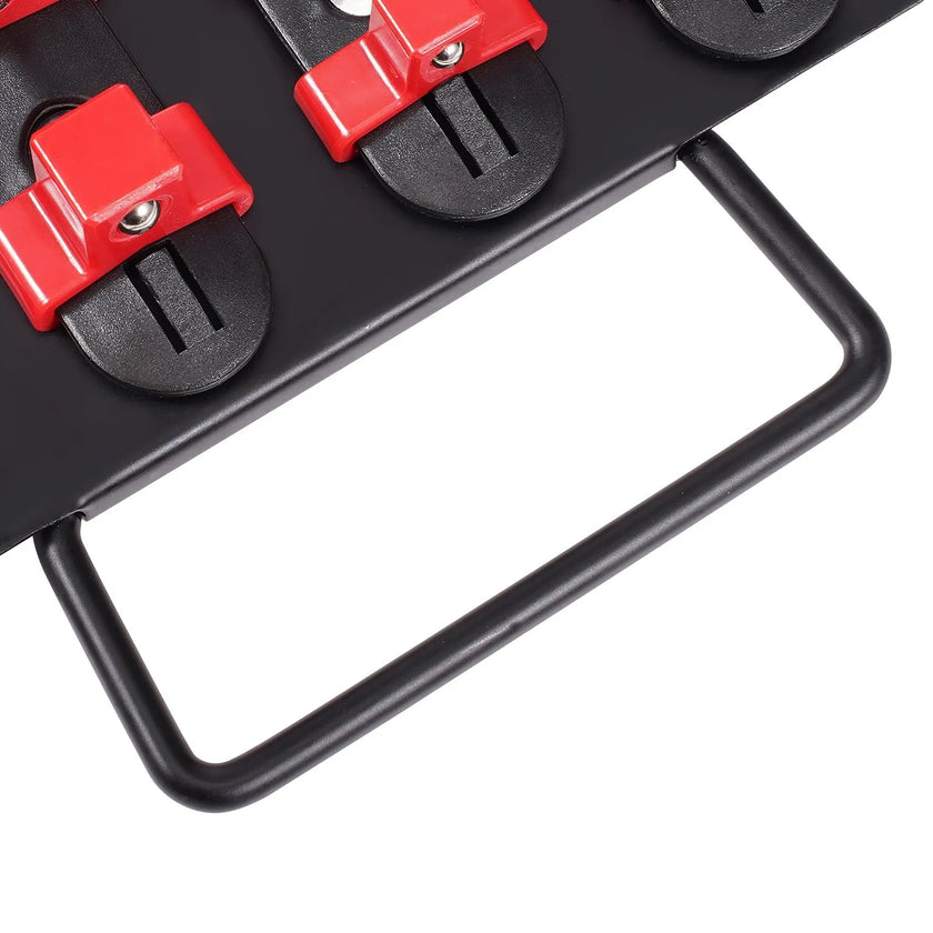 Portable Socket Organizer Set 2PCS 160 Clips Steel Socket Tray Metric/SAE