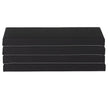 VEVOR 4 PCS Acoustic Wall Panels 2 in Thick 23.6 x 11.8 in Self-adhesive Black