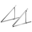 VEVOR 41-Inch Solar Panel Mount Brackets 0 - 90° Adjustable Tilt Mount Brackets