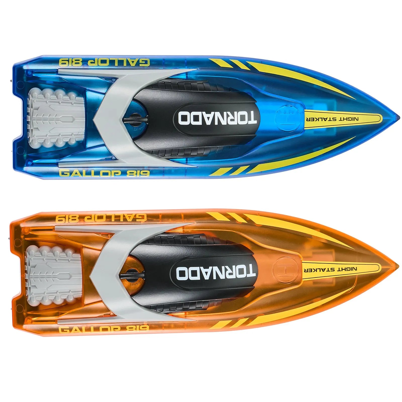 VEVOR 2 PCS RC Boat 2.4 GHz Remote Control Racing Boat 12 km/h Kids Adults Gift