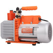 VEVOR 1/2 HP 2 Stage Rotary Vane Vacuum Pump, 7 CFM, 120V Air Conditioning Vacuum Pump, 1/4