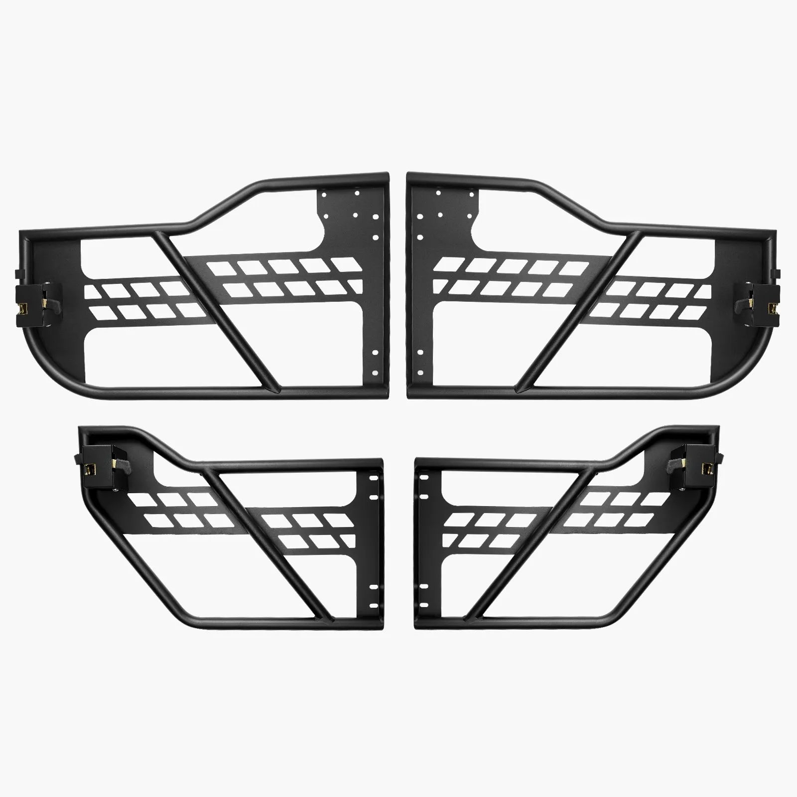 VEVOR 4-Door Jeep Tube Doors Jeep Tubular Door for 2018-2024 Jeep Wrangler JL