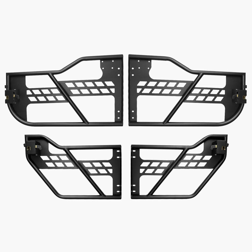 VEVOR 4-Door Jeep Tube Doors Jeep Tubular Door for 2018-2024 Jeep Wrangler JL