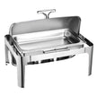 VEVOR 9Qt Rectangle Roll Top Chafing Dish Set with Full-Size Pan Stainless Steel