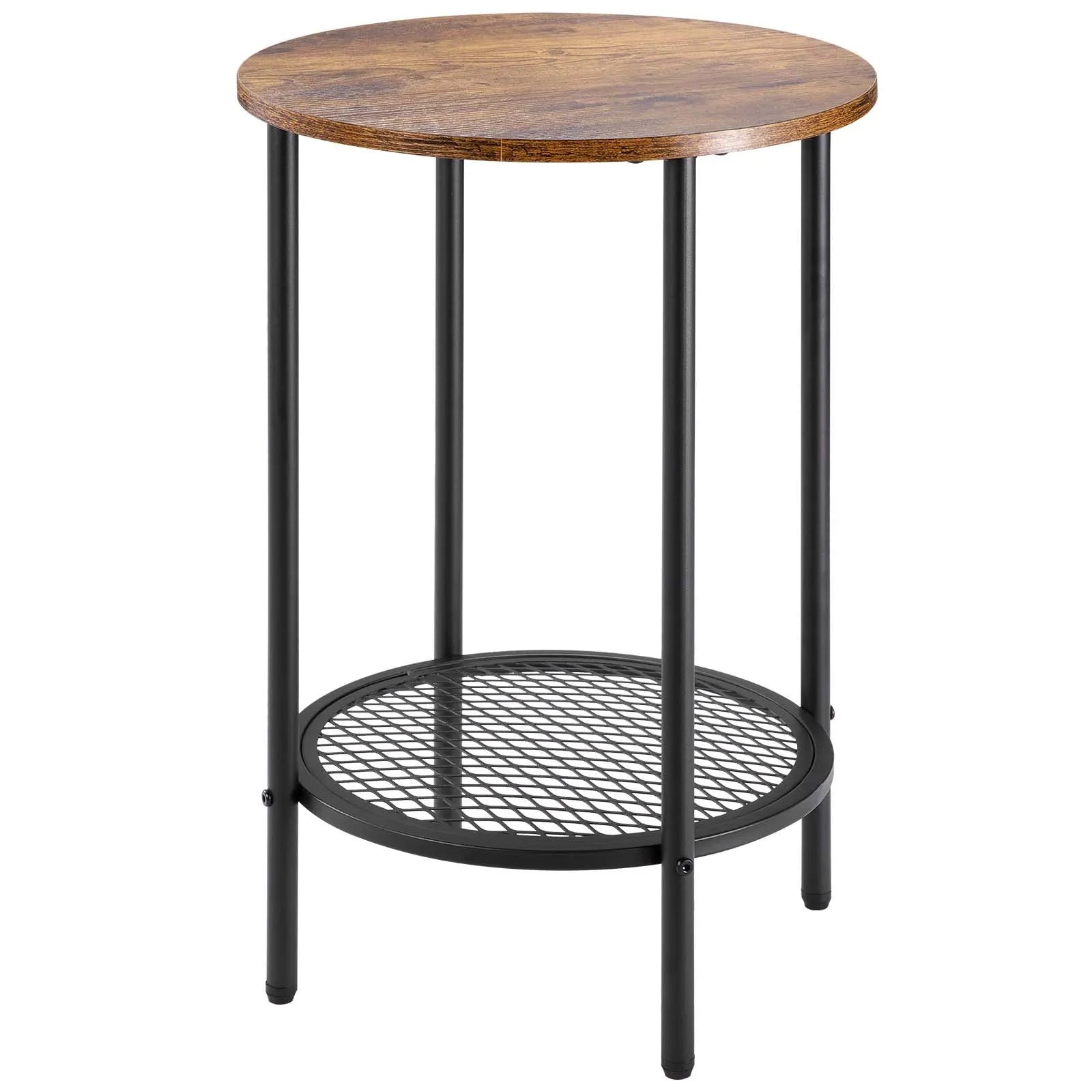 VEVOR 3 Pieces Round Coffee Table Set 31.5 in with 2 End Tables for Living Room