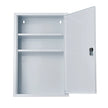 VEVOR 3-Shelf First Aid Cabinet 1000 Pieces Wall Mounted Medicine Metal Cabinet